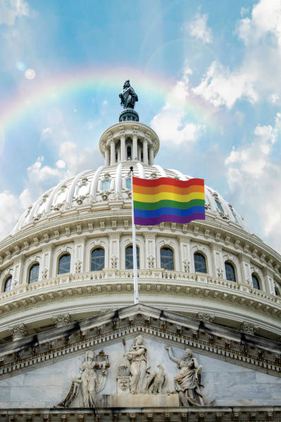 istock Gay Rights- Equal Rights- LGBTQ in the US Capitol 1619825355