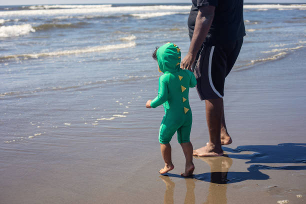 istock Father and Son at the Beach 1620073868
