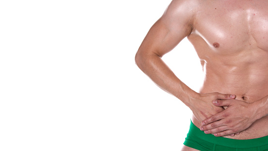 Pain and injury in the external oblique muscles, which are located on the sides of the abdomen