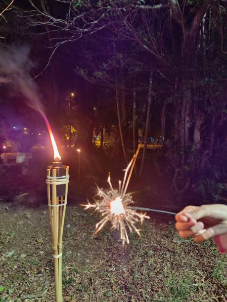 istock close up of fire cracker explosion on dark background 1620206273