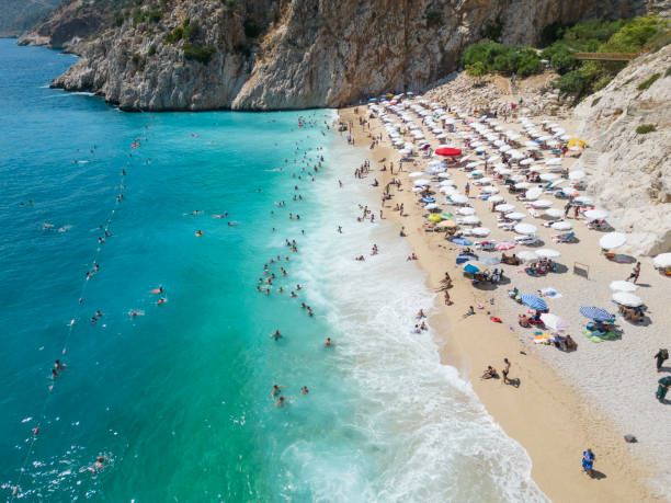 istock Aerial view of Kaputas beach. 1620218601