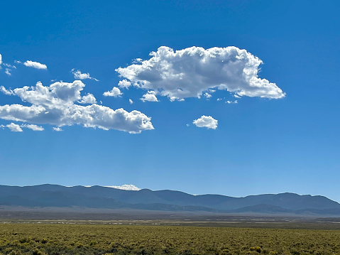 Panoramic views of open land and big sky