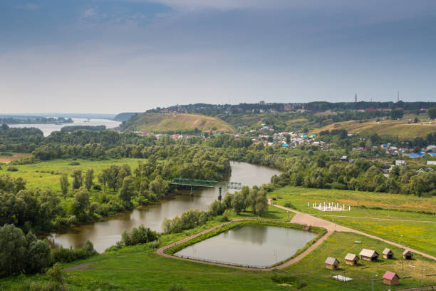 istock The famous Shishkin ponds in Yelabuga. Tatarstan 1620304517