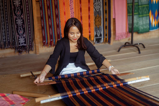 Experiential Travel Around South Sulawesi Indonesia Learning Making Handmade Tenun Woven  Cloth