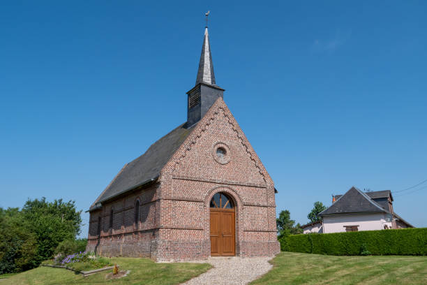 istock small church in Normandy France 1620391027