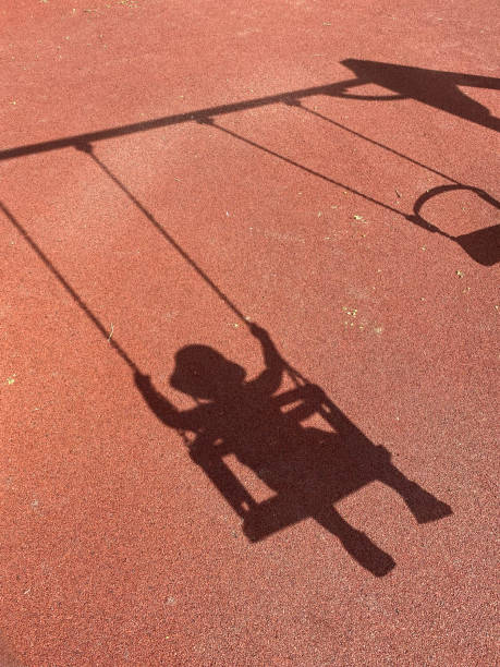 swinging silhouette