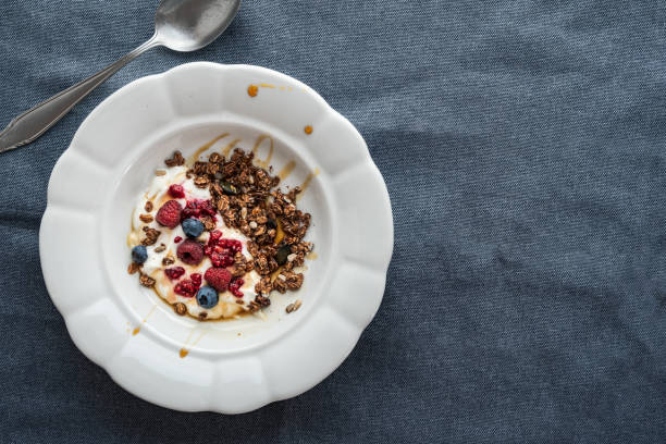 istock A bowl of granola, fruit and yogurt 1620435922