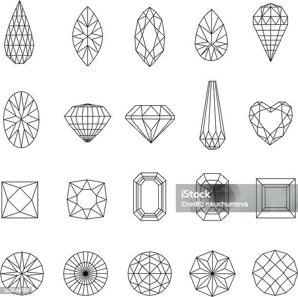 ダイヤモンドデザイン要素 - イラストレーションのベクターアート素材や画像を多数ご用意 - イラストレーション, コレクション, コンピュータグラフィックス