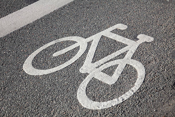 istock Bike Lane Sign 162048732