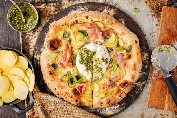 istock Sourdough Pizza with Burrata 1620510150