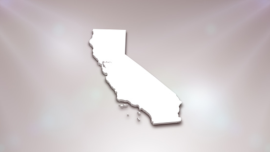 California State 3D Map