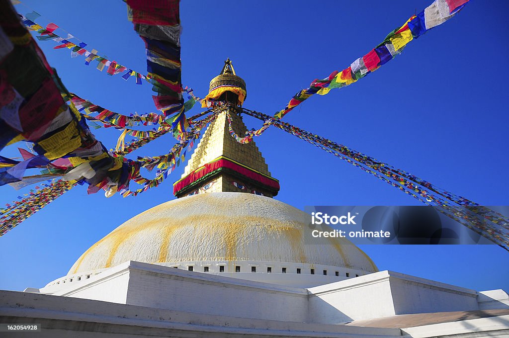 Stupa Boudhanath - Royalty-free Azul Foto de stock