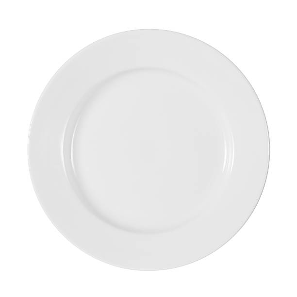 istock shiny plate isolated on white with clipping path included 162055424