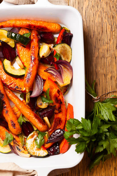 Roasted vegetables