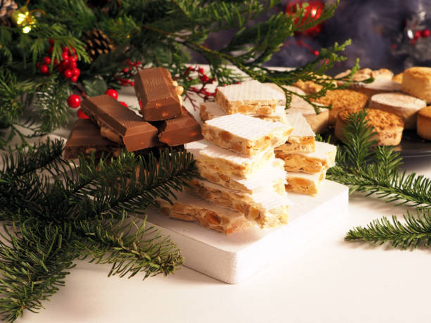 istock Spanish Christmas Sweets: Turron and Mantecados 1620557125