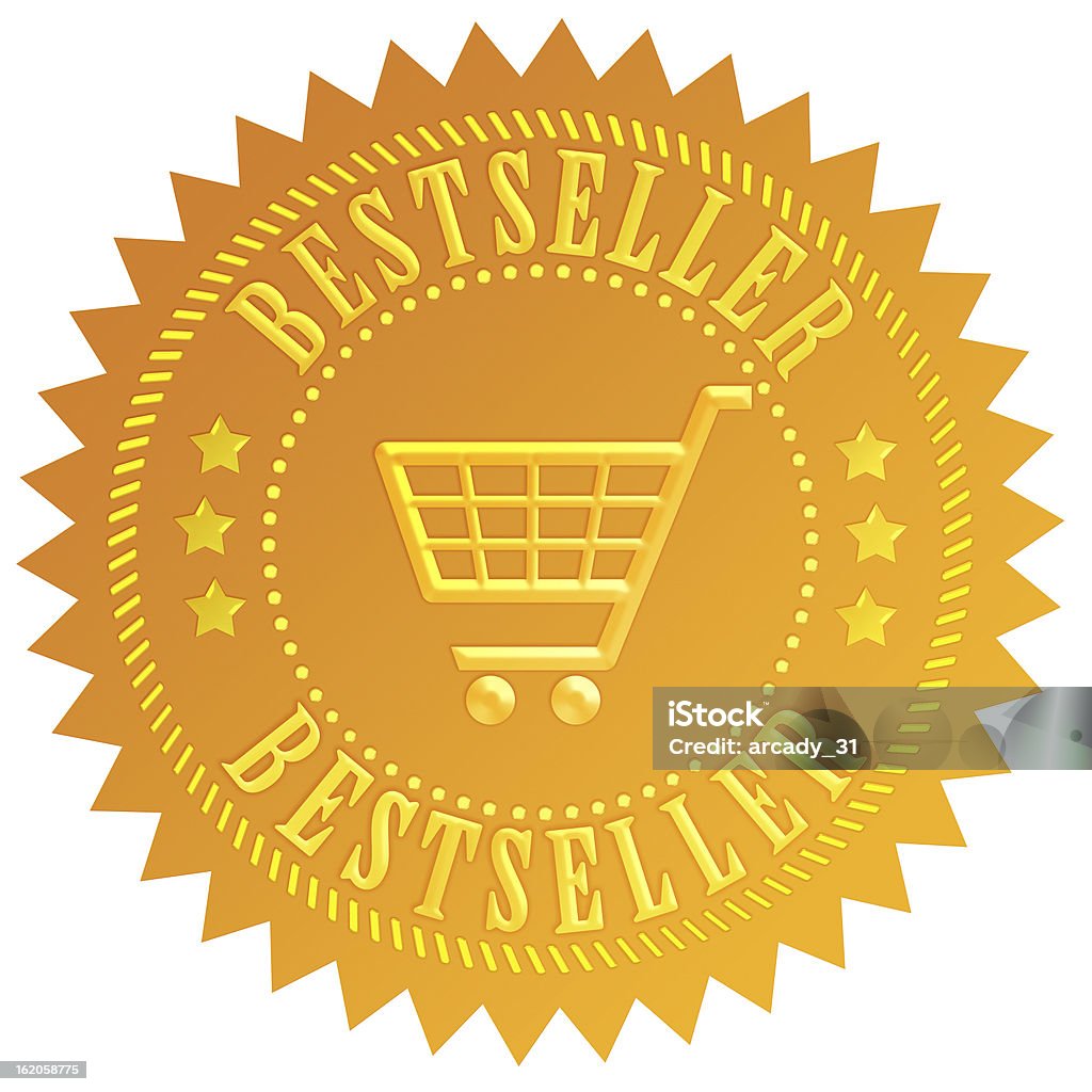 Bestseller icon Bestseller icon isolated on white Seal - Stamp Stock Photo