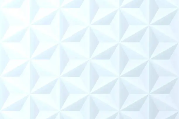 Vector illustration of Abstract bluish white background - Geometric texture