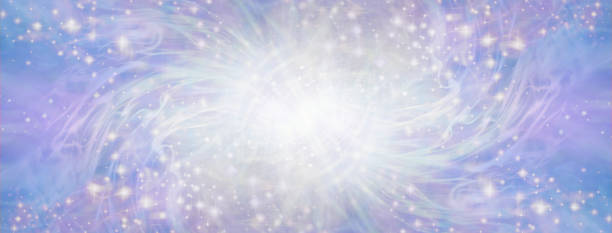 istock Blue Pink Sparkling Spiralling  Celebration Surprise background Template 1620622614