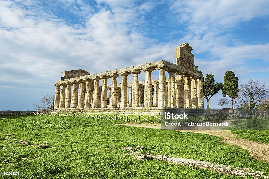 寺院の遺跡 - イタリアのロイヤリティフリーストックフォト