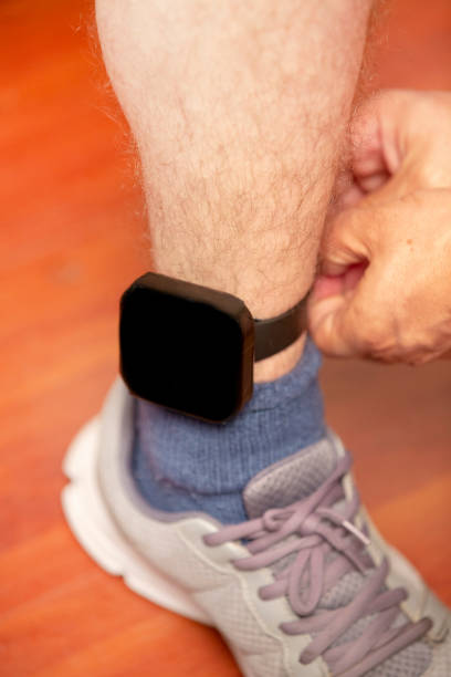 istock Electronic monitoring EM tagging system tag territory offences perpetrator 1620639385