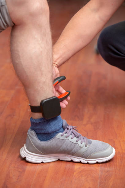 istock Electronic monitoring EM tagging system tag territory offences perpetrator 1620639502