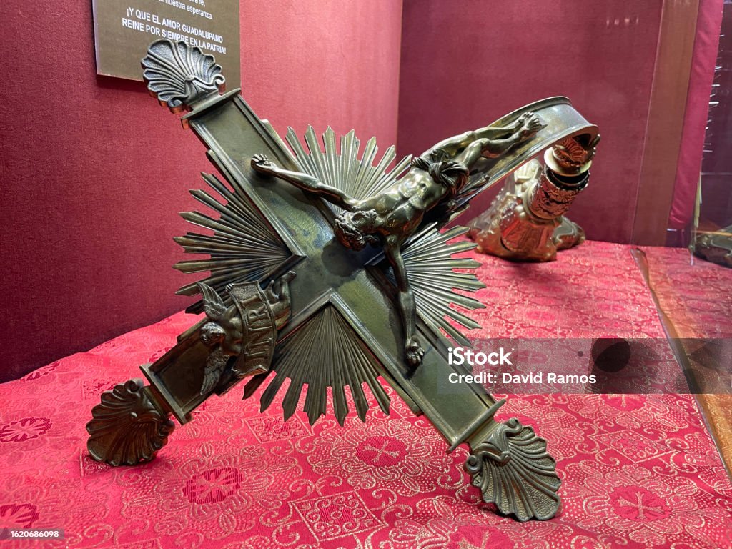 The Holy Christ Of The Attack That Protected The Virgin Of Guadalupe
