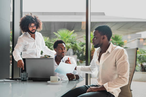 istock Business multiethnic Colleagues Discussing Strategy At Office 1620690426