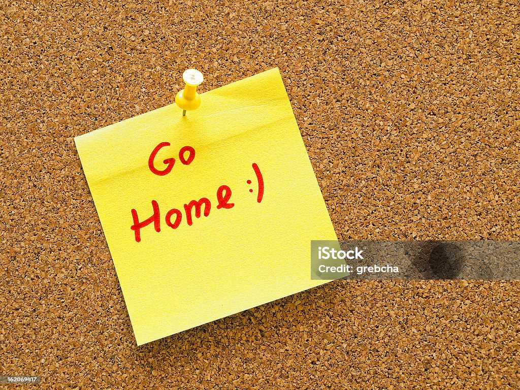 go para casa - Foto de stock de Amarelo royalty-free