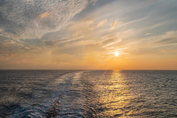 istock sea and waves Wave caused by cruise ship 1620784935