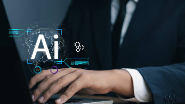 istock AI technology to help manage big data. Artificial Intelligence. Business innovation with AI technology managing Big Data, Analytics, and Infographics for Futuristic Insights. 1620789330
