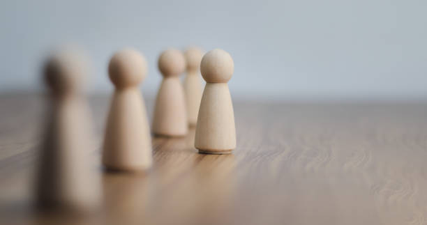 istock Happy and enjoy Stand out from the crowd and different creative idea concepts, Hierarchy, power,One different on better, higher level. Individuality. Unique. Management and leadership concept. 1620794748