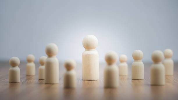 istock Happy and enjoy Stand out from the crowd and different creative idea concepts, Hierarchy, power,One different on better, higher level. Individuality. Unique. Management and leadership concept. 1620797051