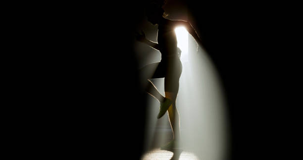 istock Athlete man running in hall 1620887359