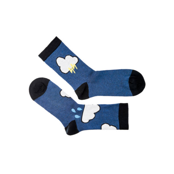 istock children's cotton socks with a pattern in the form of clouds 1620937905