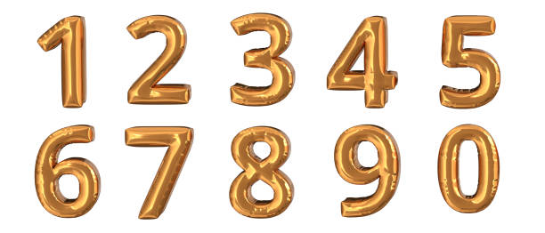 istock 3d rendering of gold foil balloons text and number 1620996733