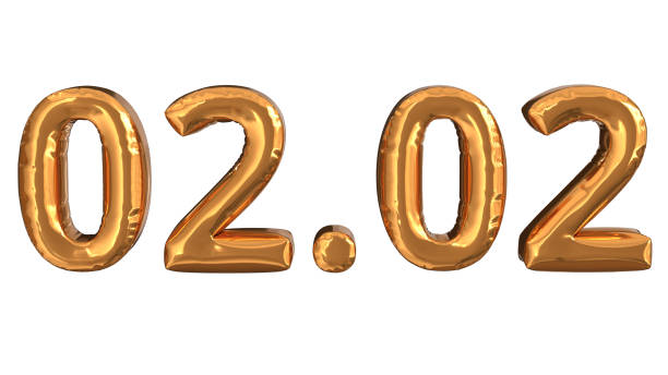 istock 3d rendering of gold foil balloons text and number 1620997335