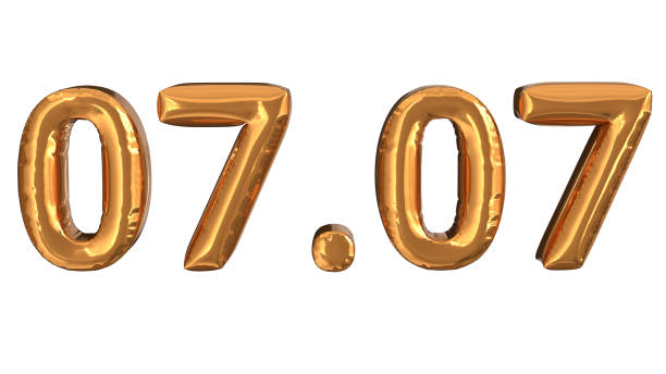 istock 3d rendering of gold foil balloons text and number 1620997339