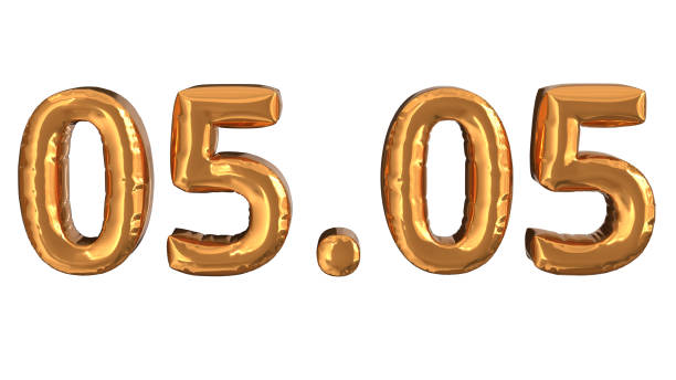 istock 3d rendering of gold foil balloons text and number 1620997340