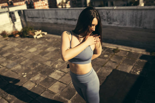 istock Woman Doing Yoga Outdoors On A Rooftop Terrace 1621001692