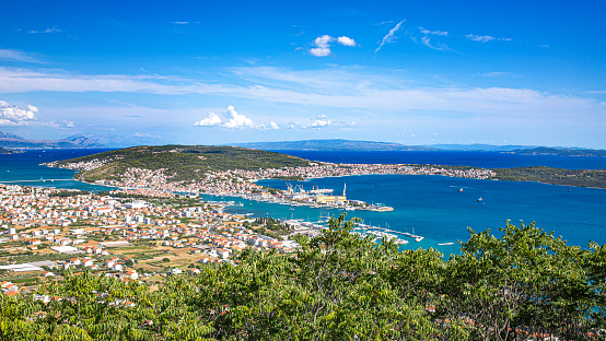 Croatia in region of split on adriatic sea