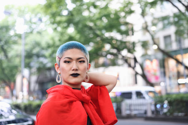 istock Portrait Of Transgendered Person Posing 1621125553