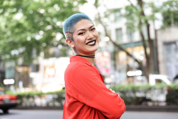 istock Portrait Of Transgendered Person Posing 1621127244