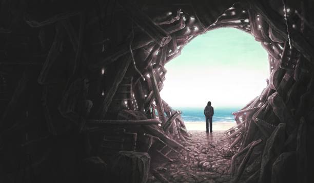 istock Concept art of hope mind dream and freedom. surreal art 1621136699