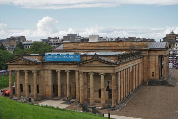 galleria nazionale scozzese - national gallery di edinburgo foto e immagini stock