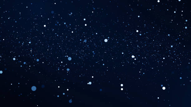 istock Particles Blue dust abstract light bokeh motion titles cinematic background 1621159697