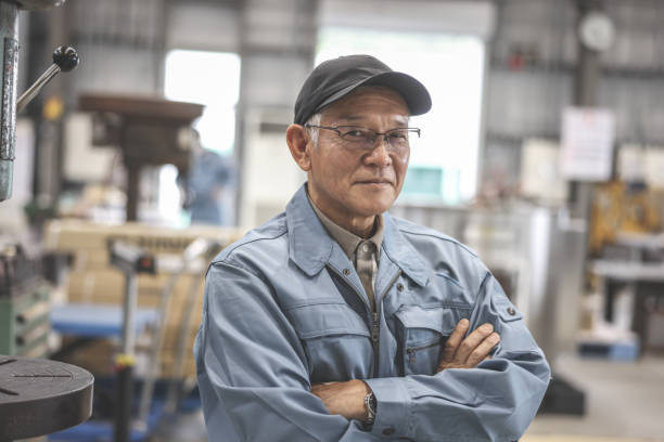 istock Portrait of Senior Industrial Worker 1621204765