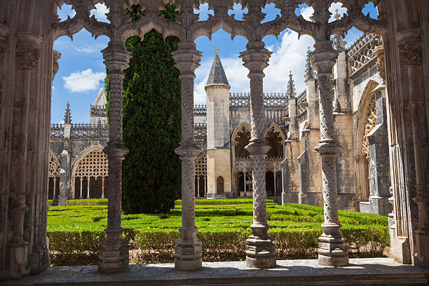 istock Royal cloister of Batalha monastery 162138077