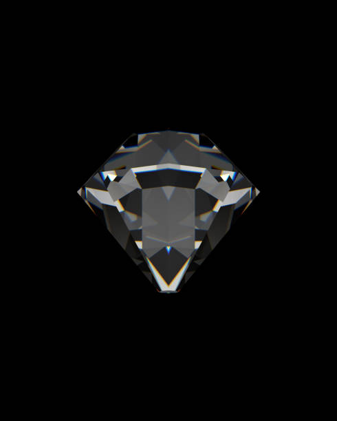 istock Natural resources eight cut diamond cut and polished beautiful jewel gemstone with refracted facets of light antiquity clarity chromatic aberration black background 1621406849