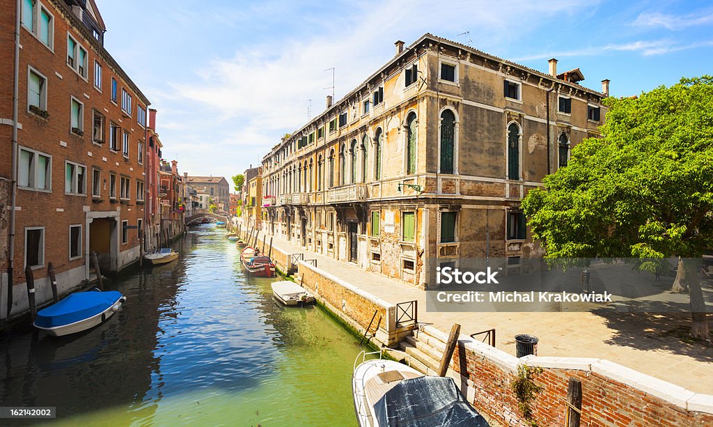 Canal em Veneza - Royalty-free Antigo Foto de stock