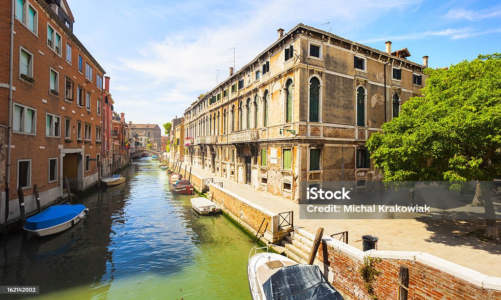 Канал в Венеции - Стоковые фото Архитектура роялти-фри